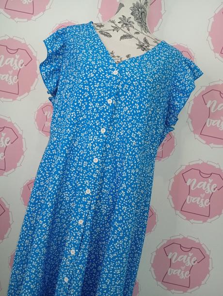 Ľahké šaty bez zapínania xl-xxl, xxl