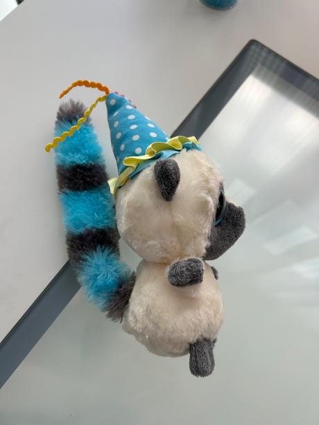 Plyšová hračka lemúr, 