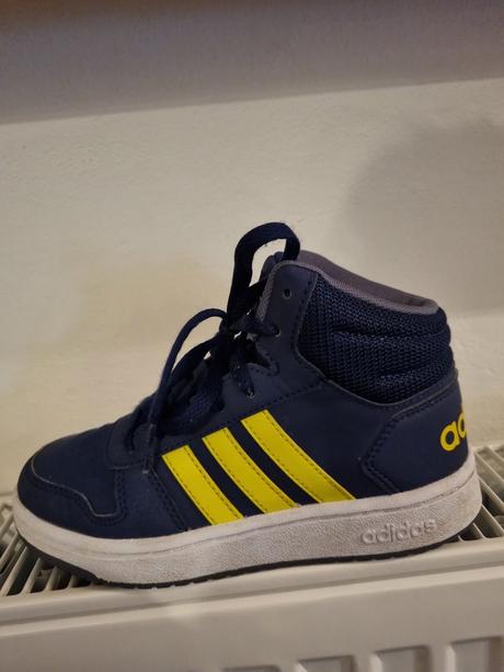 Členkové tenisky adidas hoops mid, adidas,32