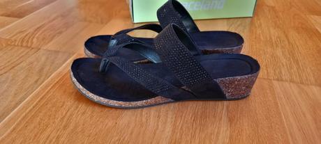 Šlapky z pravej kože, graceland,40