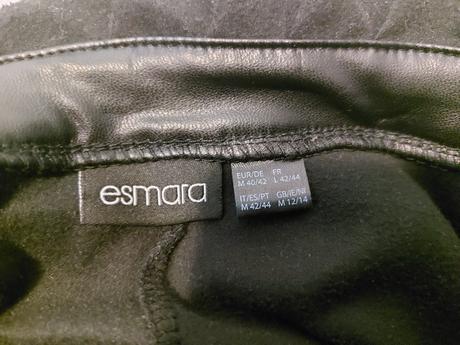 Koženková sukňa, esmara,40