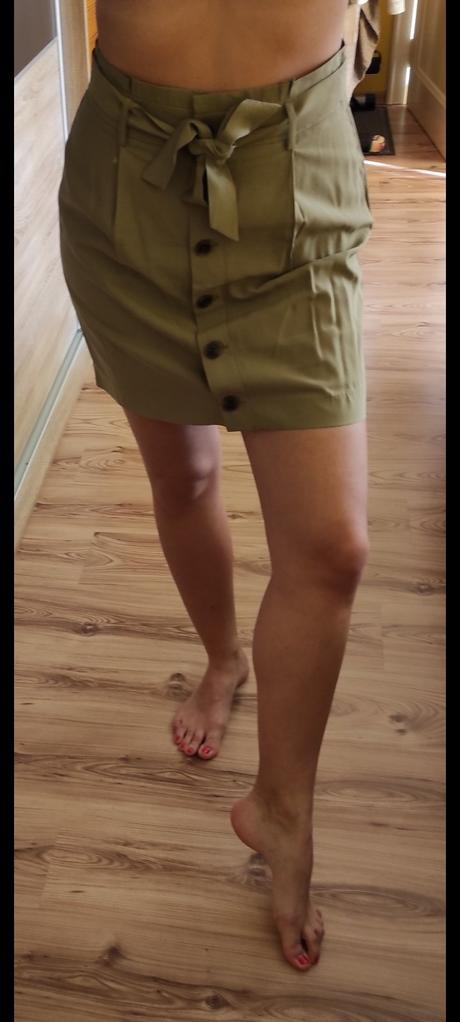 Sukňa s opaskom, orsay,38