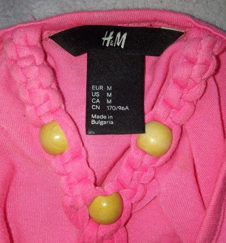 Voľné tričko s holým chrbtom, h&m,m