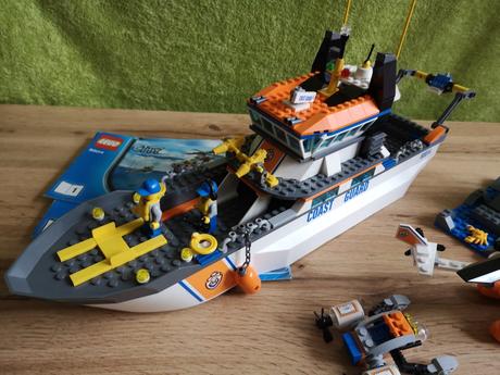 Lego city 60014 pobrežná hliadka + lego 60011, 