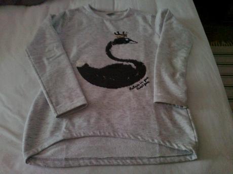 Meniace sa tričko-mikina pre slečnu, 164