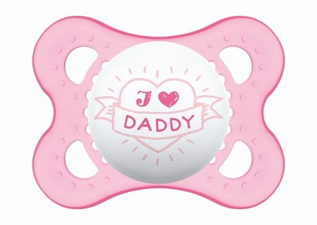 Mam silikónový cumlík original daddy girl 1ks, 2-6, lovi