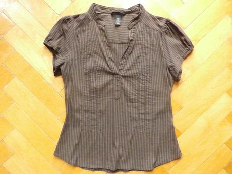 Pásikavá tenká blúzka h&m - min. nosená, h&m,l
