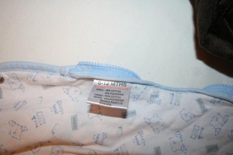 Velúrovi spací vak 65cm,