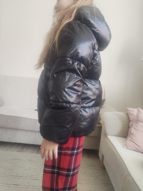 Zimná bunda, h&m,134