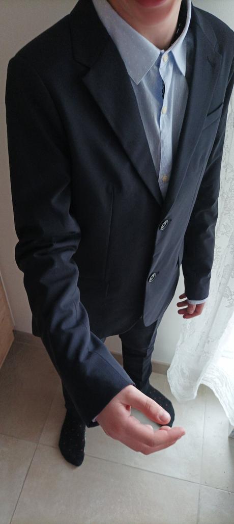 Oblek zara slim, 164