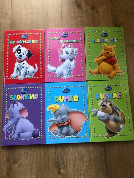 Celá edícia kníh disney, 