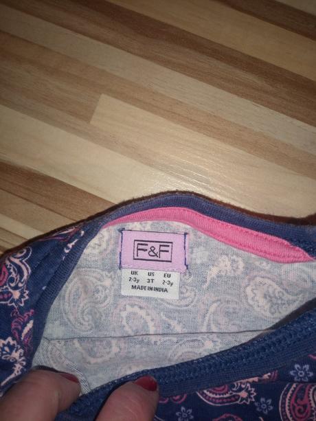 Tričko na krátky rukáv, f&f,98