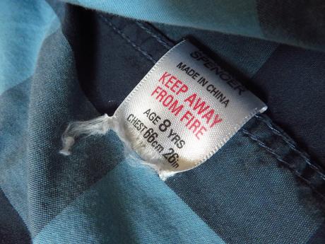 Chlapčenská košela - veľ. 128 - veľ. marks spencer, marks & spencer,128