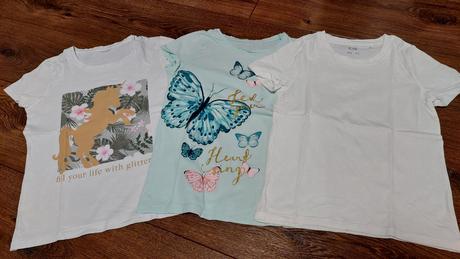 Tričká 128/134, c&a,134