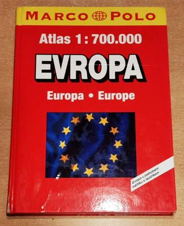 Predám atlas europa - marco polo, 