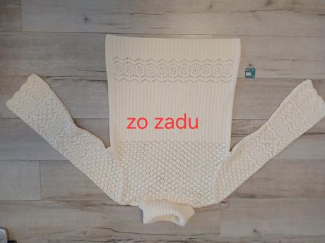 Pulover biely iba vyskúšaný, 40