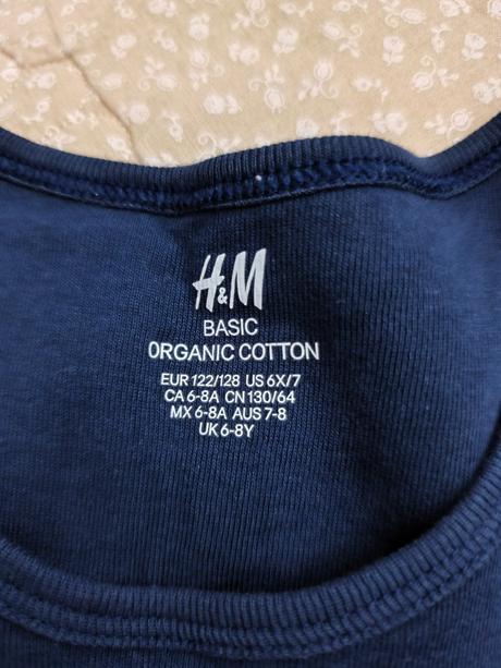 Detské tielka, h&m,122