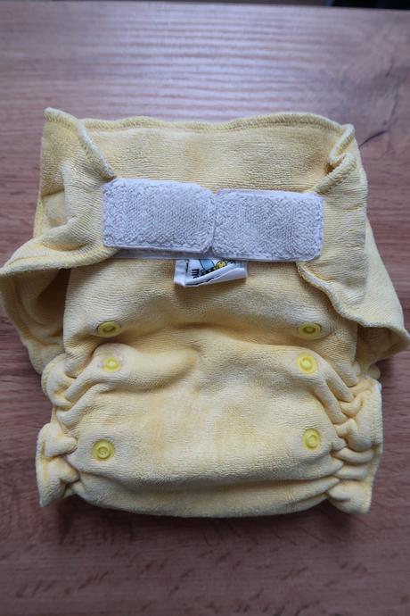 Kalhotková plenka velurová majab - žlutá, majab