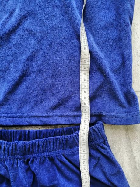 Zamat. pyžamo, domáci úbor,v140,9-10r, 140