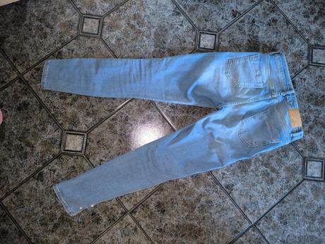 Dámske strečové slim jeans, zara,s