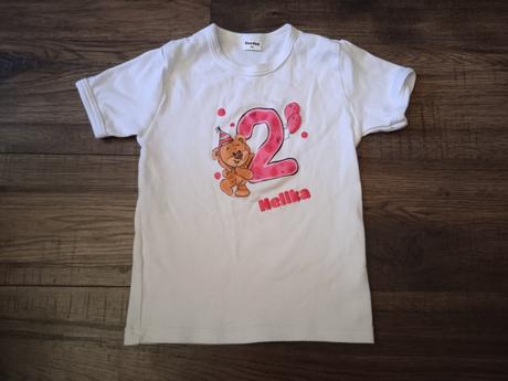 Tričko s menom nellka k 2. narodeninám, 98