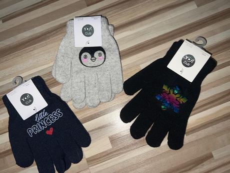 Teplejsie rukavice, 116 / 122 / 128 / 134