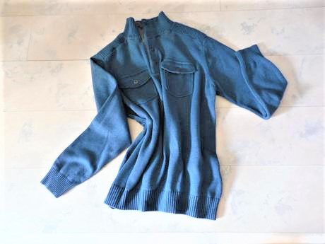 Bavlnený športový svetrík bugatti, m