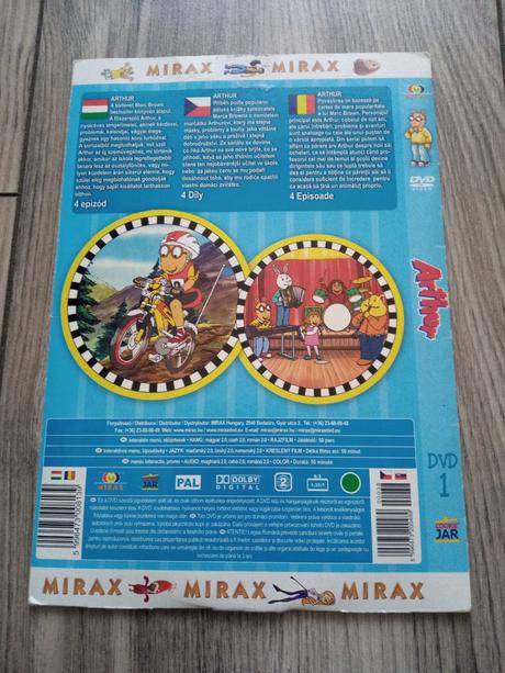 Arthur dvd, 