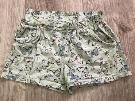 Kraťasy motýlik 4-6 rokov, h&m,116