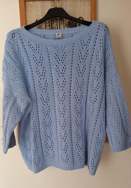 Svetlomodrý pulóver 17&co., m