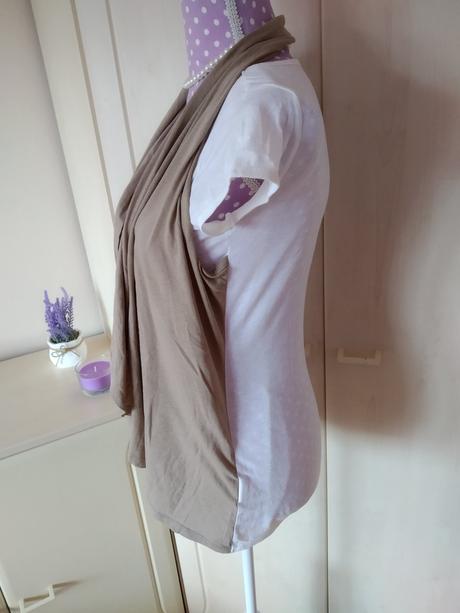 Dámske tričko s vestou, s