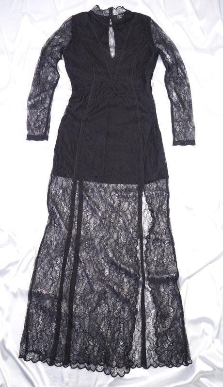 Kvalitné čipkované šaty gina tricot, 36