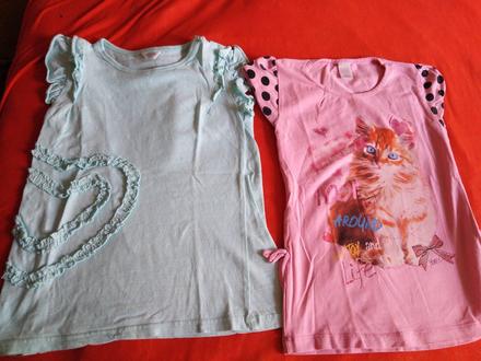 2 tričko, cena spolu, 116