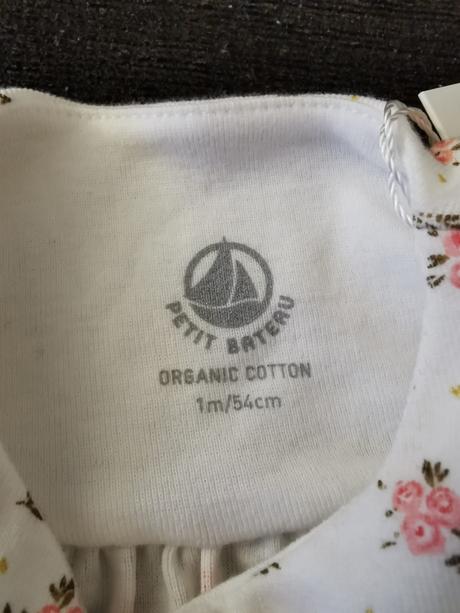Dojčenské šatičky petit bateau, 56