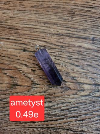 Ametyst prívesok na náhrdelník,