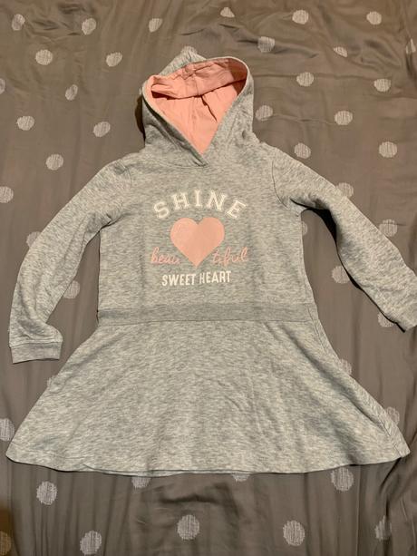 Mikinové šaty, h&m,110