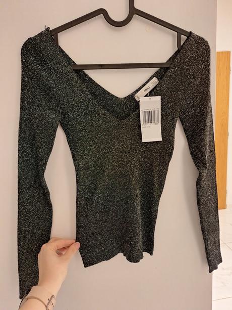 Mango trblietavy svetrik, mango,xs