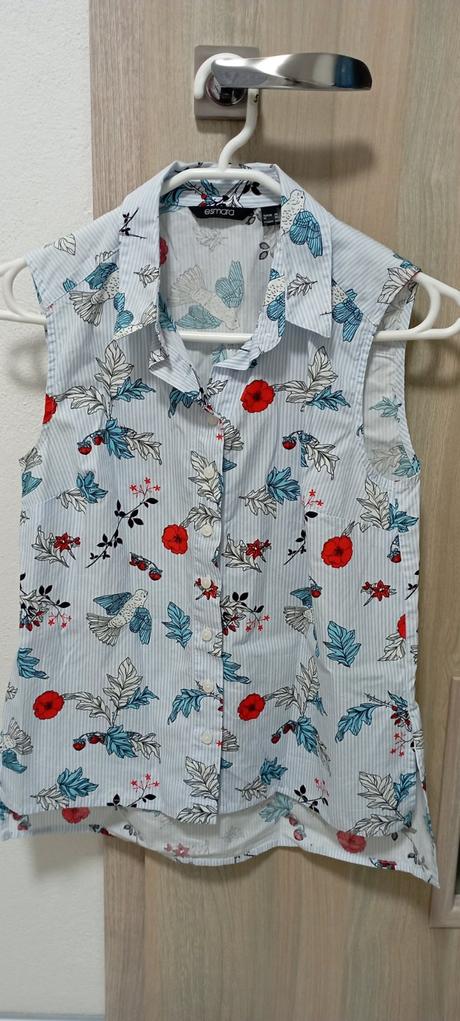 Dámska košeľa bez rukávov, esmara,34