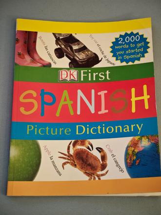 Ilustrovaný slovník anglicko-španielsky pre deti,
