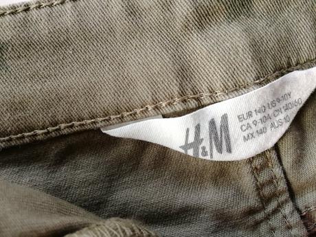 Kraťase, h&m,140