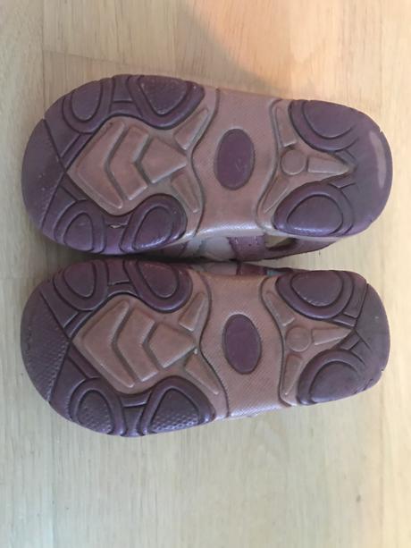 Kožené sandálky zn.protetika veľ.20, protetika,20