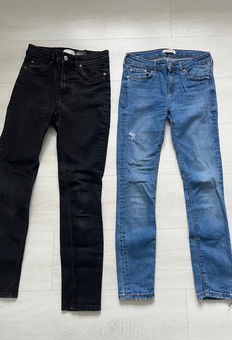 Dve rifle, dve  pulovre, zara,s