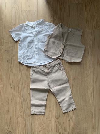 Hm slavnostny komplet pre chlapca, h&m,80