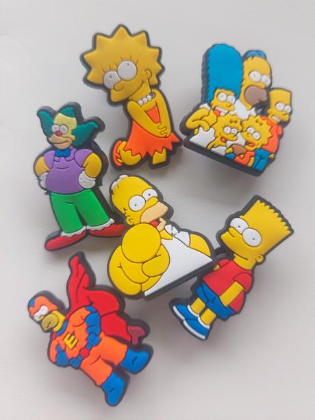 Ozdoby na crocs typu jibbitz charm simpsons, crocs,43