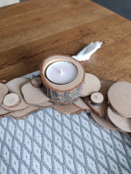 Drevený adventný veniec na dozdobenie,