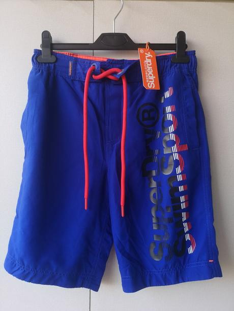 Superdry pánske plavkové šortky veľkosť s, superdry,s