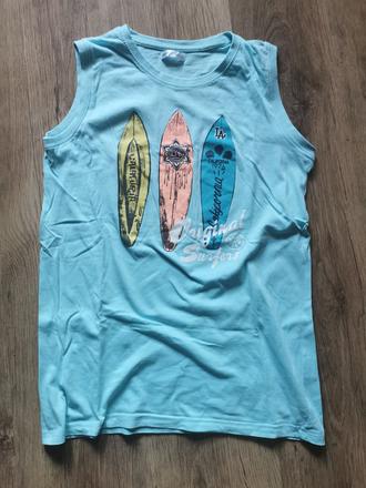 Tričko bez rukávov, 158