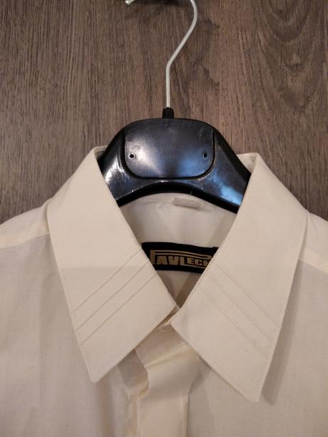 Krémová košeľa veľkosť m, m