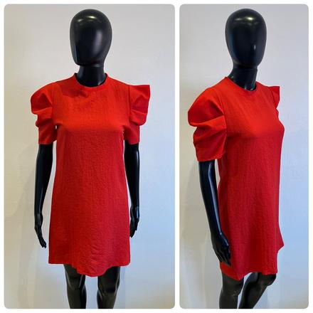 Dámske elegantné šaty červené, xs