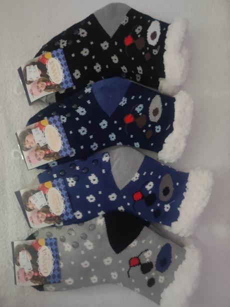 Protišmykové veľmi hrubé ponožky, 28 / 29 / 30 / 31